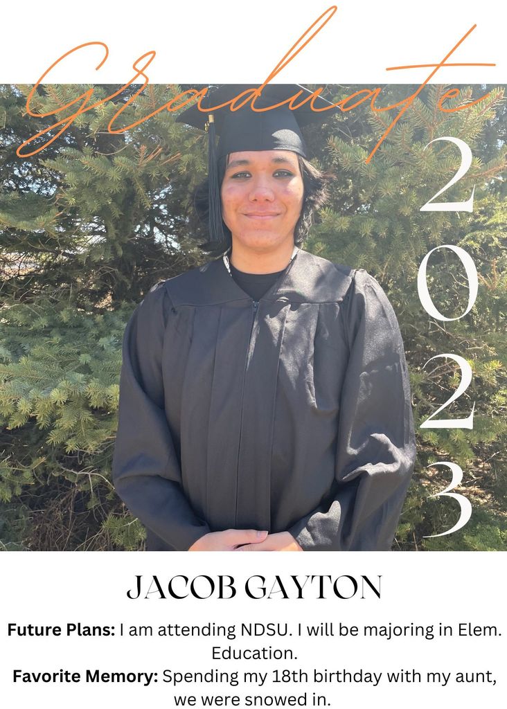 Congrats Jacob! 